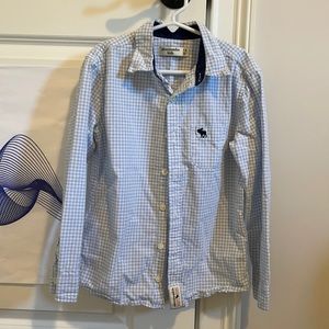 Abercrombie kids size 7/8 button down